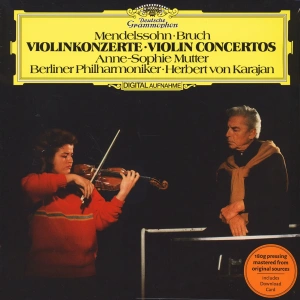 Anne-Sophie Mutter, Berliner Philharmoniker, Herbert Von Karajan – Mendelssohn / Bruch: Violin Concertos