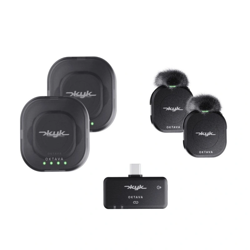Петличный микрофон Октава ЖУК-2 Black