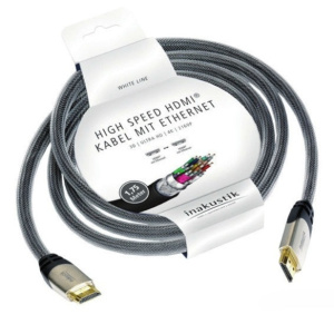 INAKUSTIK HDMI White HDMI, 1.75 m, 010527502