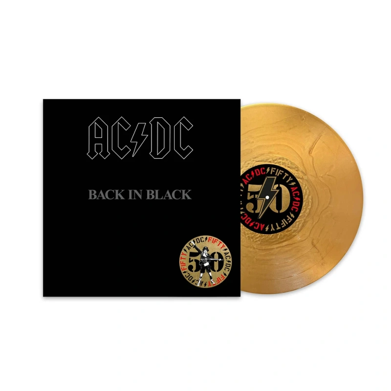 Back In Black (50th Anniversary Gold Nugget Vinyl)