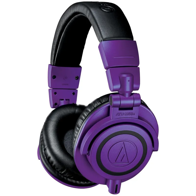 Audio Technica ATH M50x Purple Black Stereozona